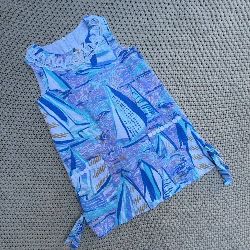 Lilly Pulitzer Girls 4T It’s All Aboat Time